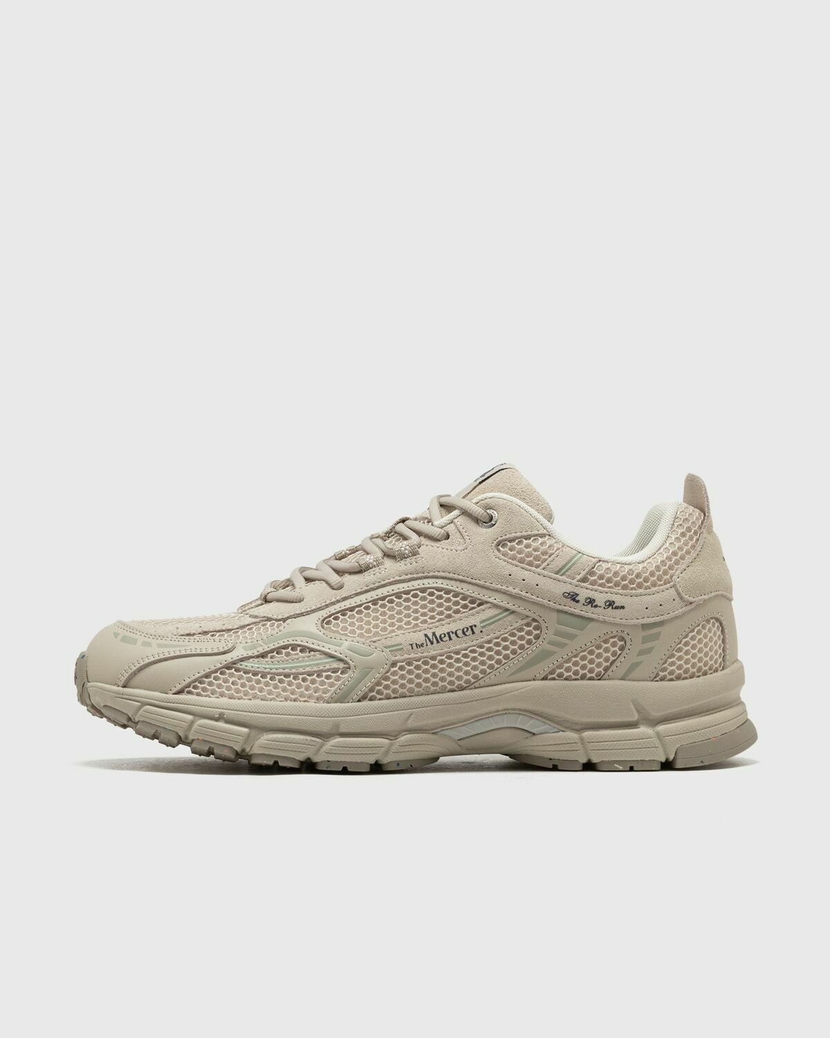 Mercer The Re-Run Suede Beige Mens Lowtop