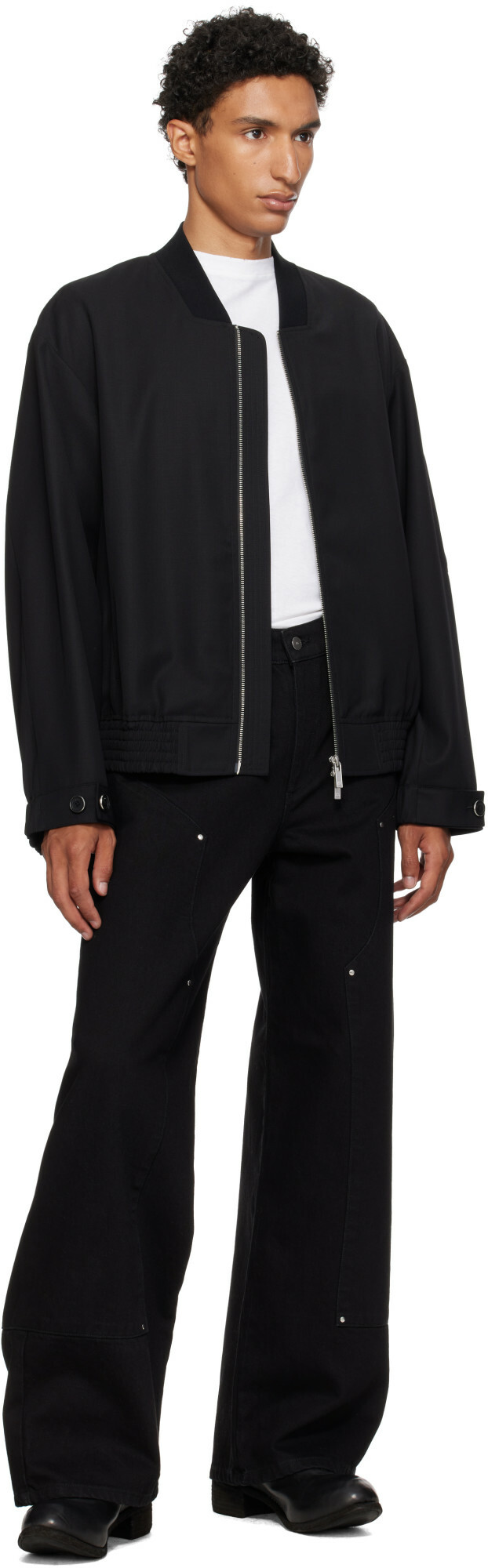 HELIOT EMIL Black Lorica Jeans