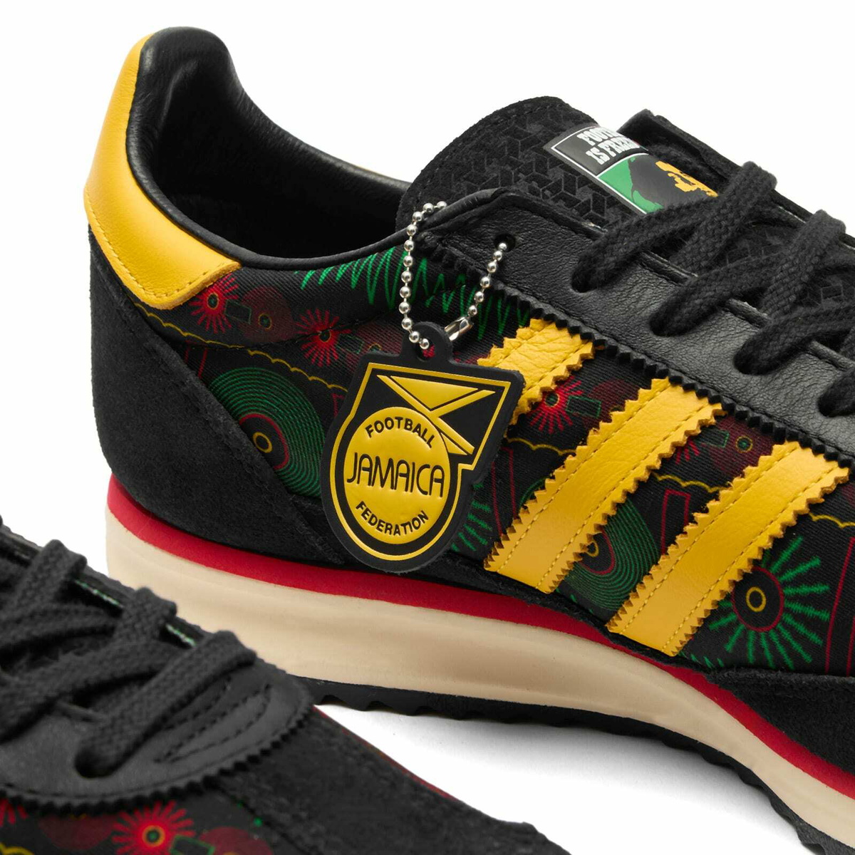 Adidas Jamaica SL72 RS Sneaker in Black