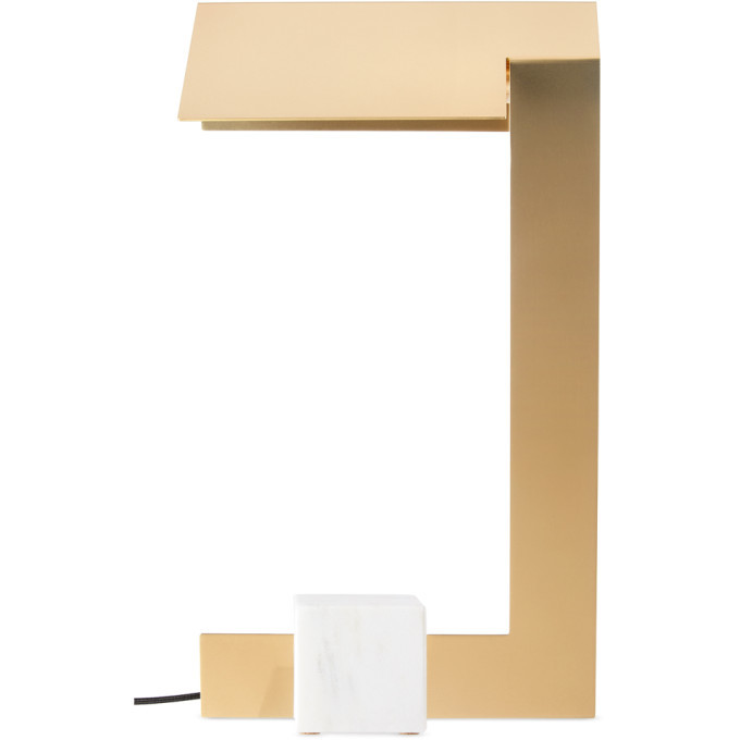 Photo: Lambert and Fils Brass Clark Table Lamp