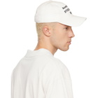 Acne Studios Off-White '1996' Logo Baseball Cap