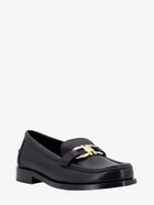 Ferragamo Leather Loafer With Iconic Gancini Detail
