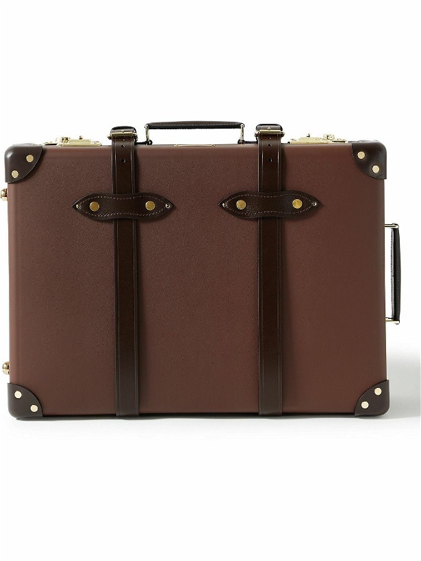 Photo: Globe-Trotter - Centenary 125 Leather-Trimmed Carry-On Suitcase