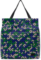 Bao Bao Issey Miyake Purple & Green Small Cart Tote