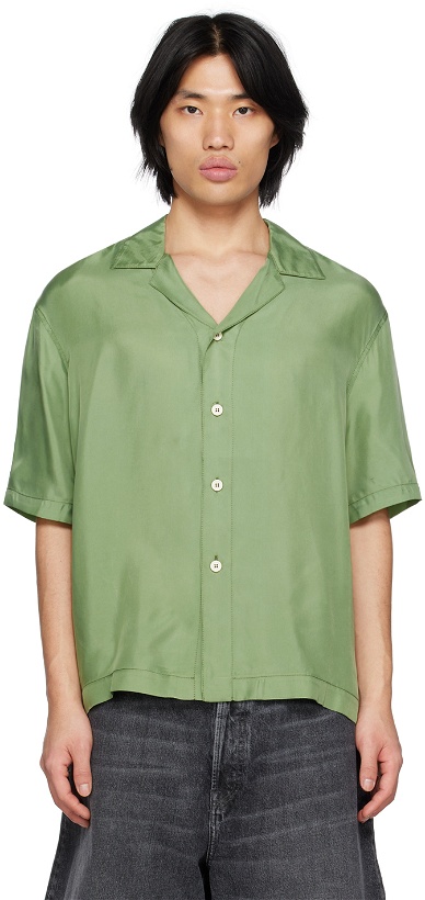 Photo: SUNNEI Green Buttoned Shirt