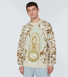 Acne Studios Jacquard wool blend sweater