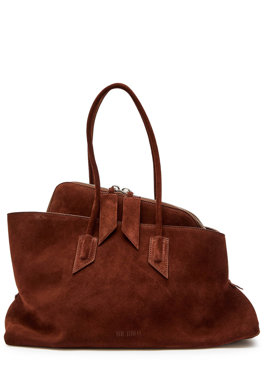 The Attico La Passeggiata Large leather tote bag The Attico