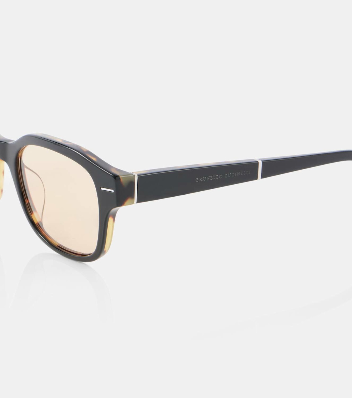 Brunello Cucinelli Sartorial Sunset square sunglasses