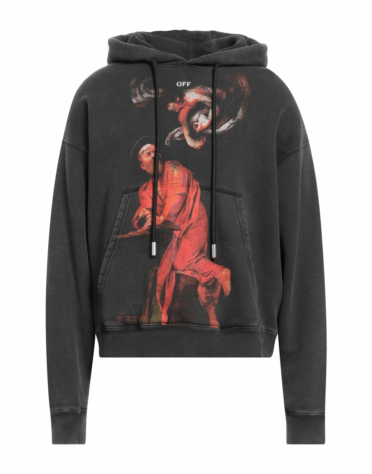 Off-white Mens Sweatshirt Charcoal