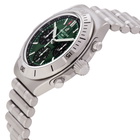 Breitling Chronomat Chronograph Automatic Chronometer Green Dial Mens Watch AB0158101L1A1
