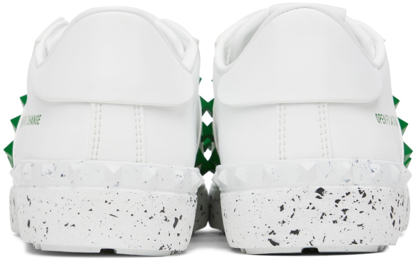Valentino Garavani White 'Open For A Change' Sneakers