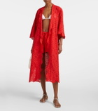 Poupette St Barth Aya cotton kaftan
