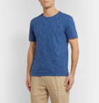 Etro - Paisley-Print Cotton-Jersey T-Shirt - Blue