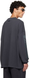 Fear of God ESSENTIALS Gray Holiday 90s Long Sleeve T-shirt