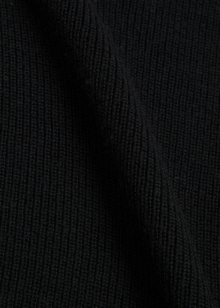 Eileen Fisher Wool-knit Jumper Black