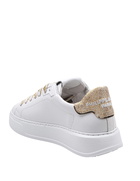 Philippe Model Temple Leather Sneakers Color White/gold