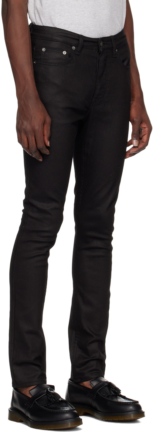 Ksubi Black Chitch Wax Jeans Ksubi