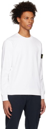 Stone Island White Patch Sweatshirt