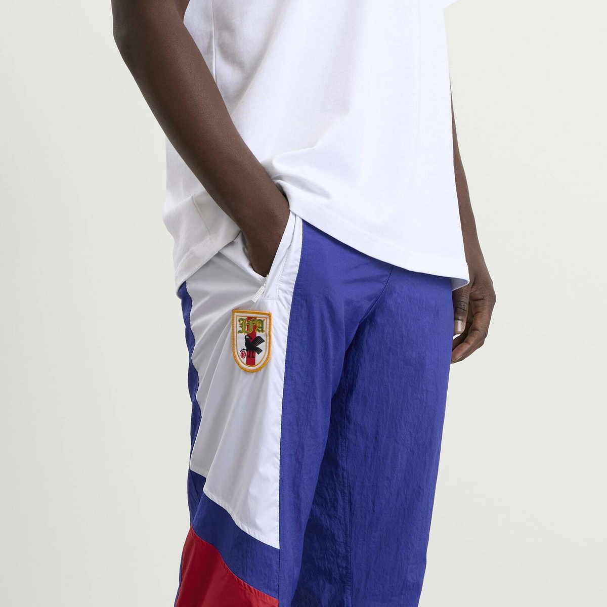 Adidas Men's JFA EQT Track Pant in Active Blue