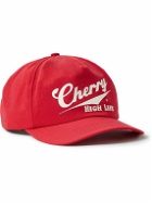 CHERRY LA - Logo-Print Twill Trucker Hat