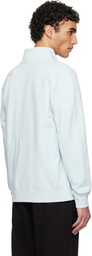 Maison Kitsuné Blue Fox Head Patch Fullzip Regular Sweatshirt