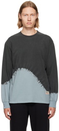 thisisneverthat Black & Blue Long Sleeve Cotton T-Shirt