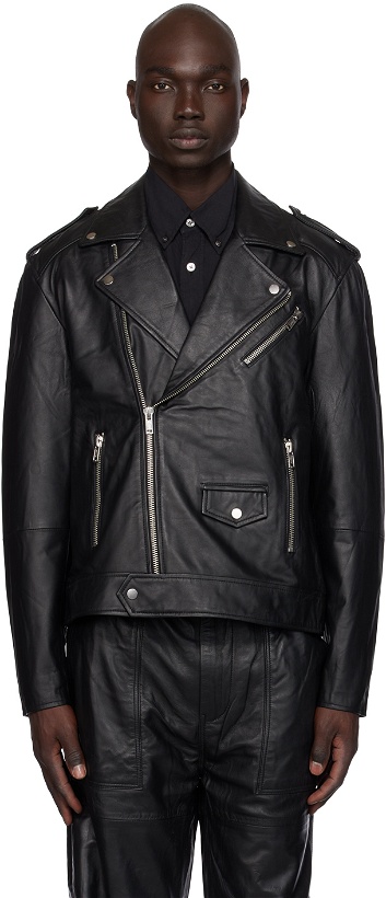 Photo: Deadwood Black River Leather Jacket