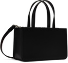 Puppets and Puppets Black Small Egg Bag
