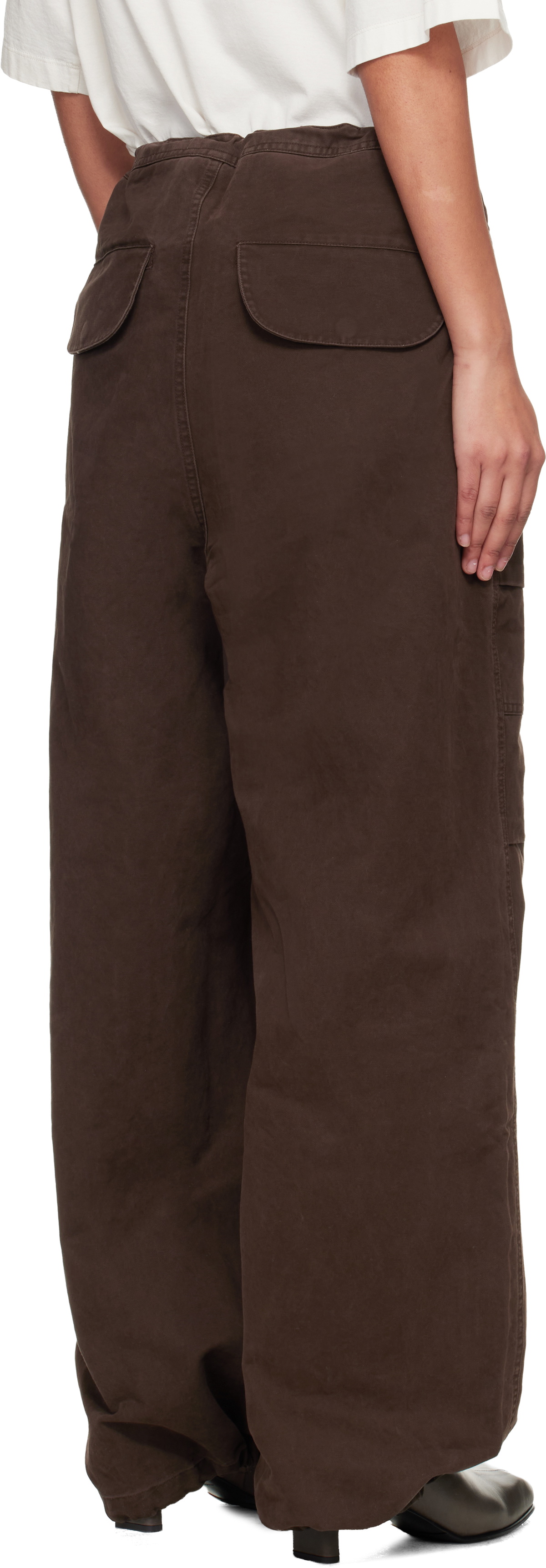 Entire Studios Brown Barren Cargo Pants