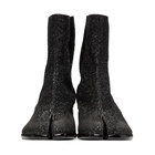 Maison Margiela Black Glitter Tabi Boots