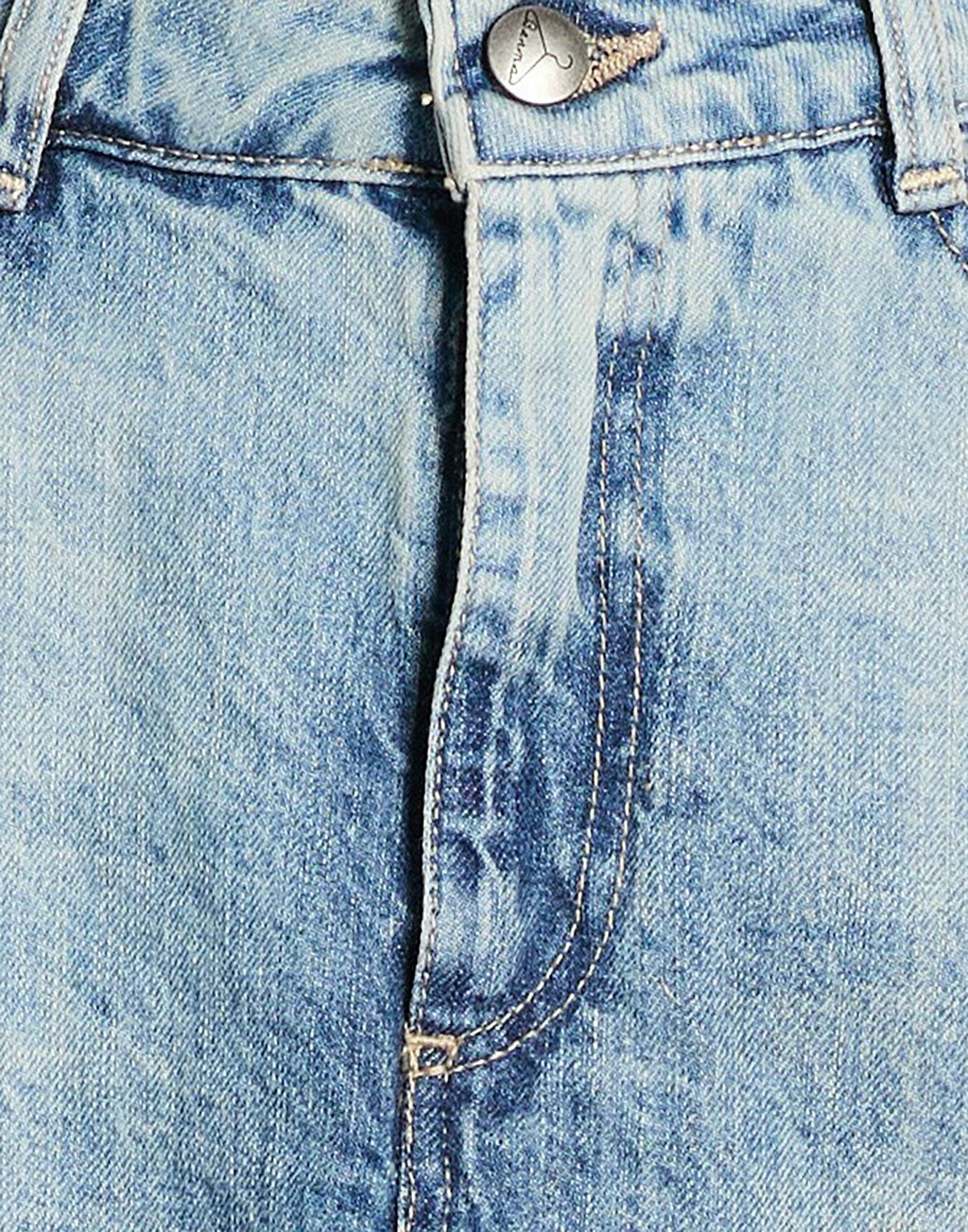 Berna Womens Denim skirt in Blue