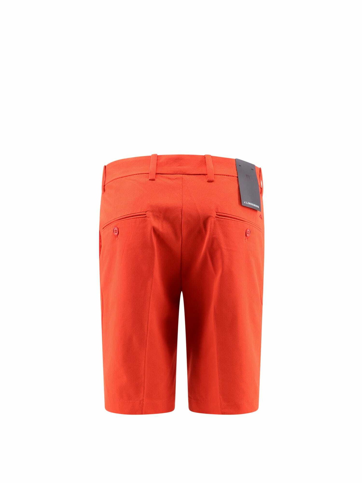 J.Lindeberg Technical Fabric Bermuda Shorts With Logo Print