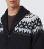 Arch4 Mr Frostvale Fair Isle cashmere cardigan