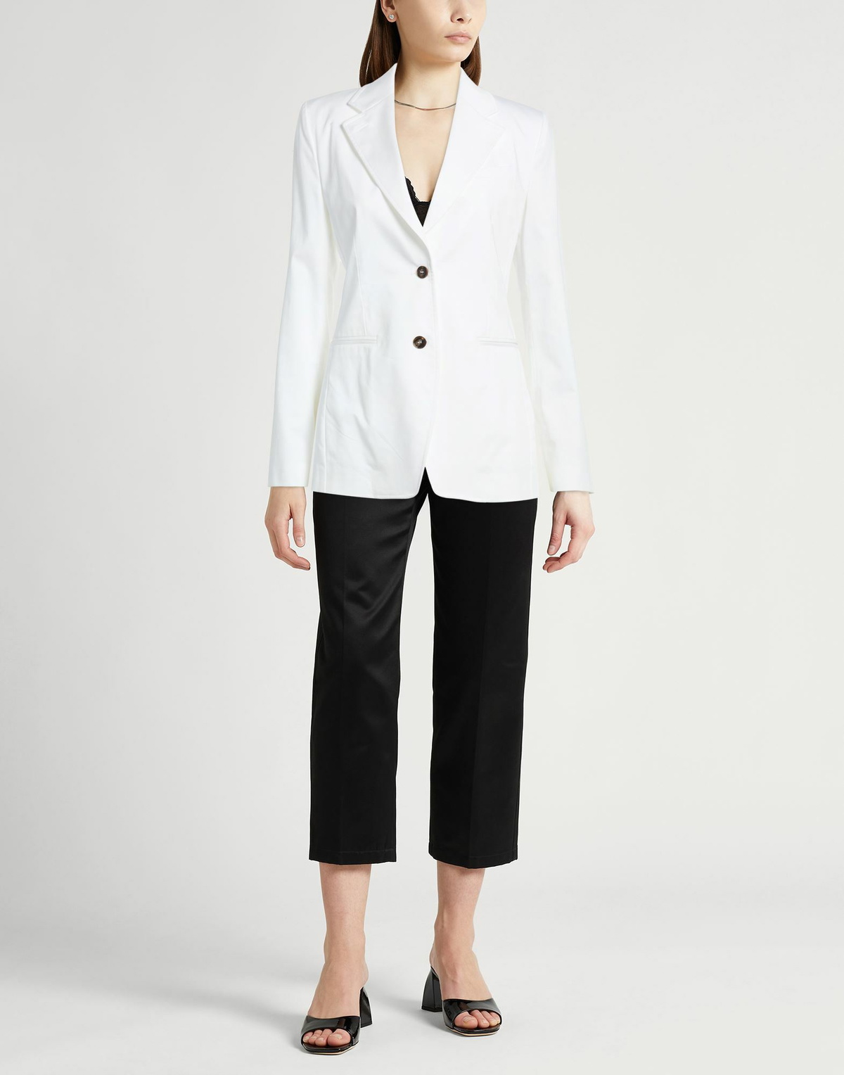 Drumohr Womens Blazer in White