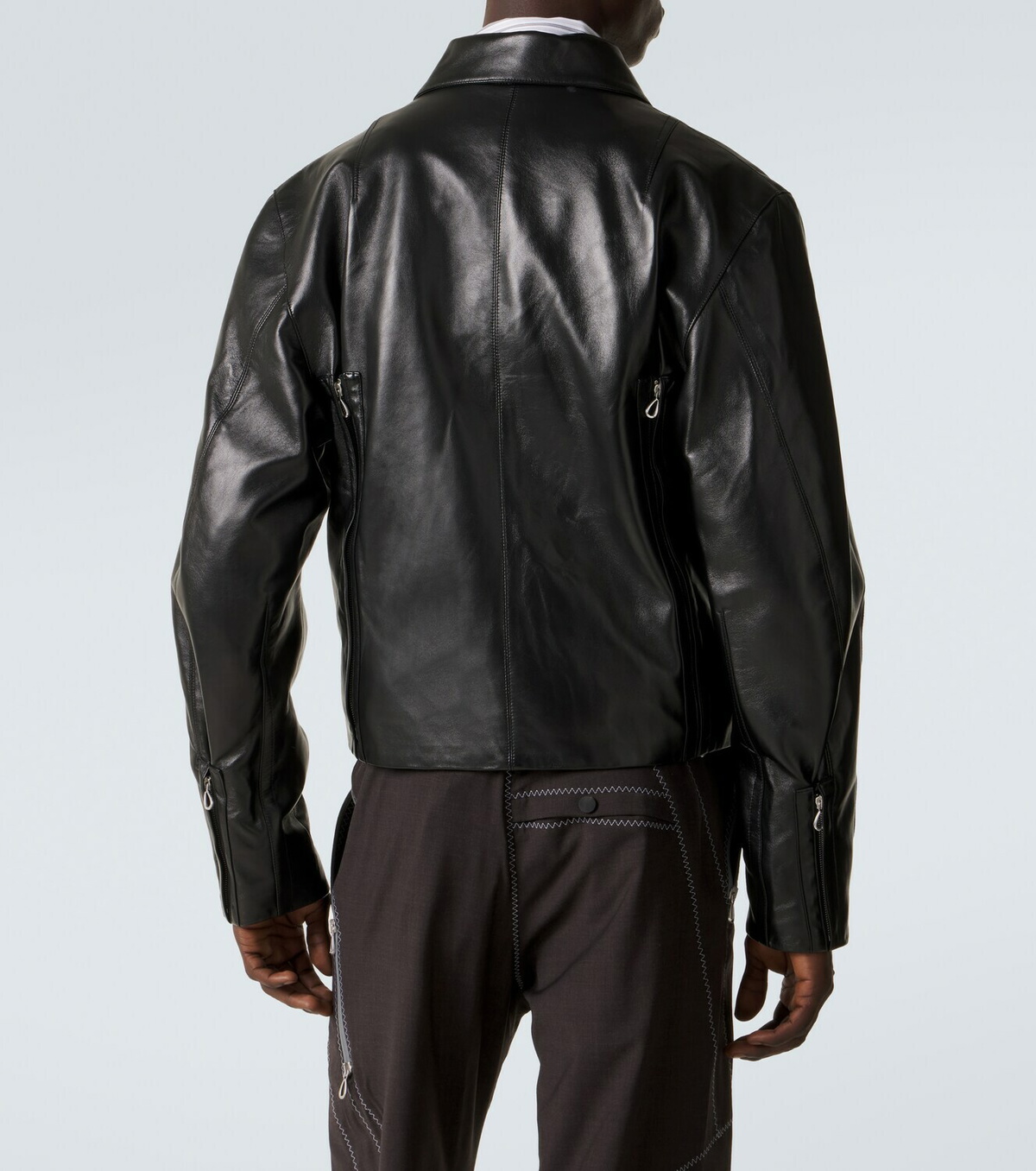 Kiko Kostadinov Lur leather jacket