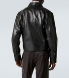 Kiko Kostadinov Lur leather jacket