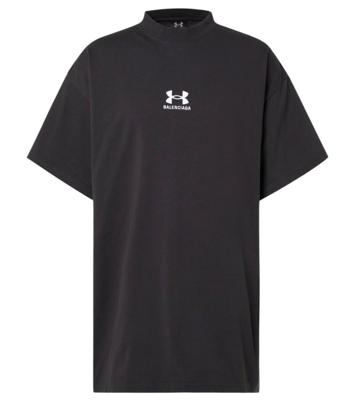 25SS BALENCIAGA UNDER ARMOUR ホワイト ロゴ コットン Ｔシャツ x Under Armour® cotton jersey T-shirt in white - Balenciaga