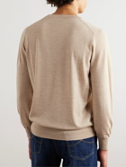 Brunello Cucinelli - Wool and Cashmere-Blend Sweater - Neutrals