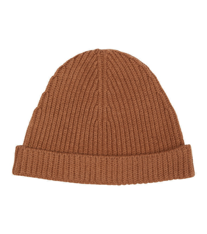 Photo: The Row - Ribbed-knit cashmere beanie