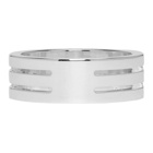 Le Gramme Silver Punched Le 7 Grammes Ring