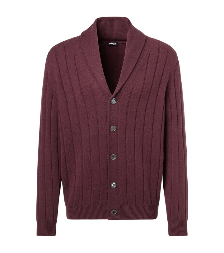 Photo: Kiton Rib-knitted cashmere cardigan