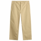 Kaptain Sunshine Men's Cotton Drill Wide Pants in Khaki
