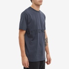 Givenchy Men's Embroidered Logo T-Shirt in Night Blue