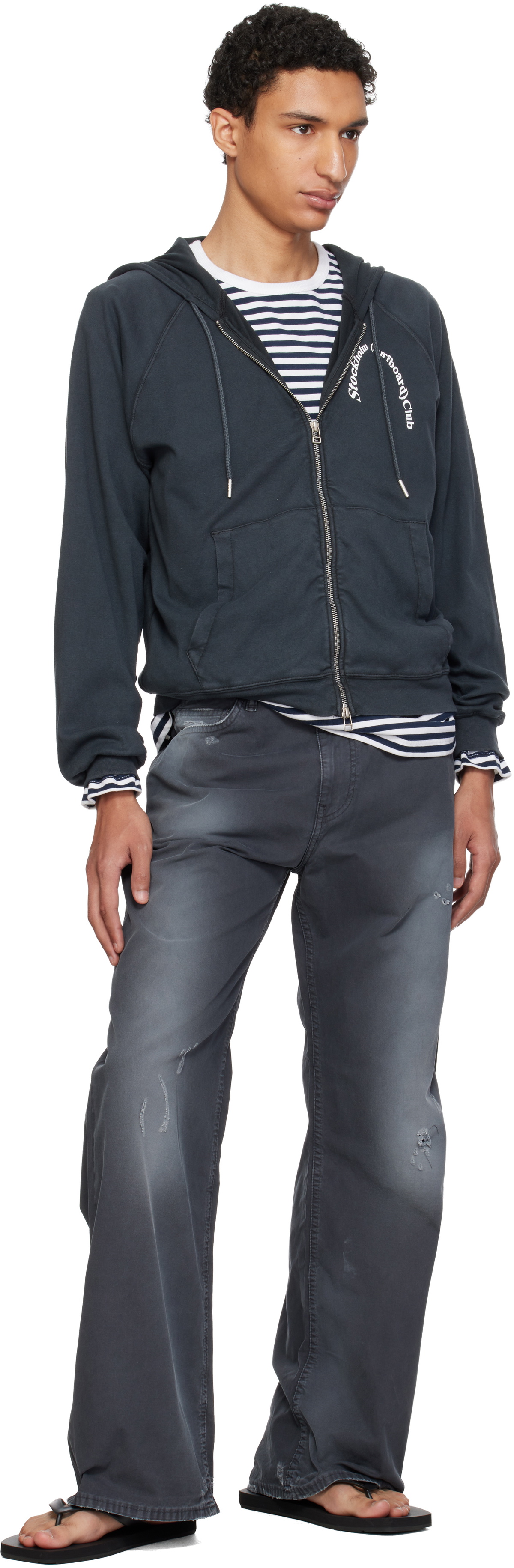 Stockholm (Surfboard) Club Black Chino Trousers