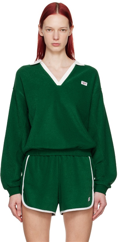 Photo: Reebok Classics Green Court Sweater