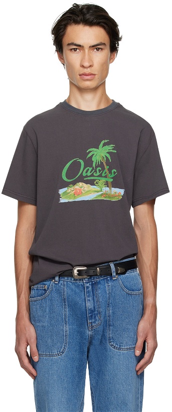 Photo: Kijun SSENSE Exclusive Gray 'Oasis' T-Shirt