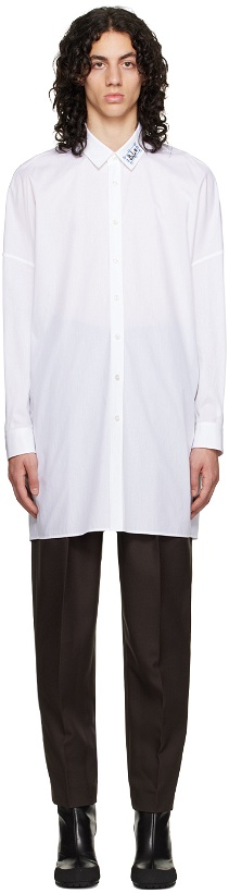 Photo: Random Identities White Embroidered Shirt