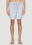 Tekla Skagen Stripes Shorts