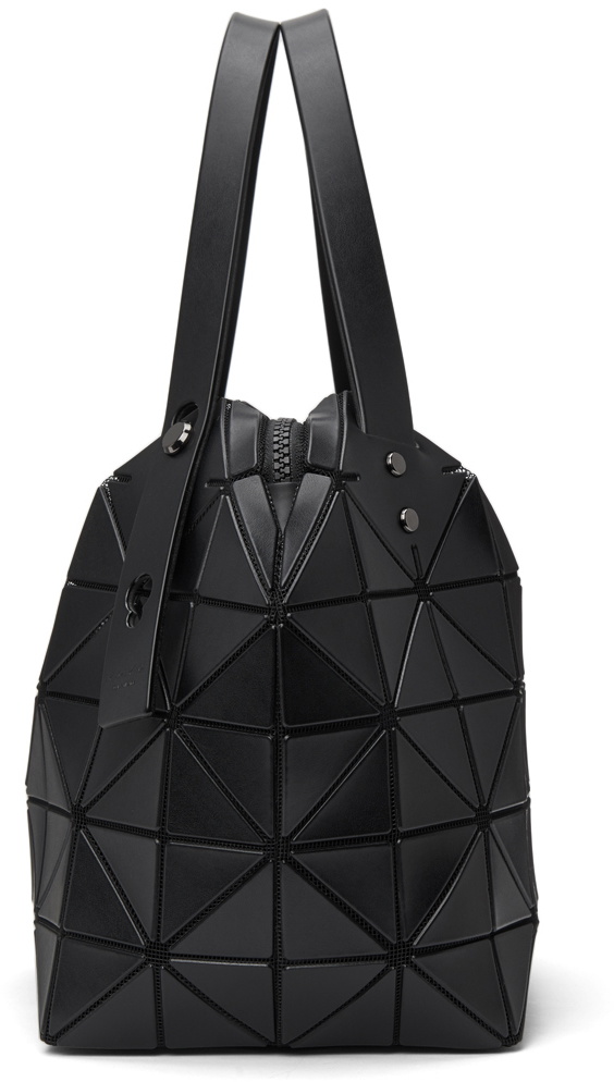 Bao Bao Issey Miyake Black Large Boston Top Handle Bag Bao Bao