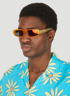 Les Lunettes Altu Sunglasses in Orange